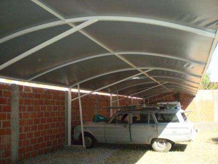 Techo removible para cocheras - Arieta al 3000
