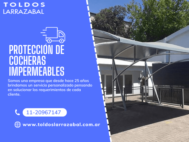 Protección de cocheras impermeables: resguarda tu vehículo todo el año